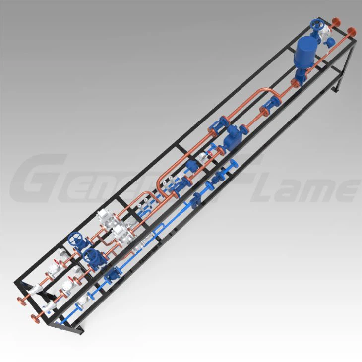 Waste Liquid Valve Train